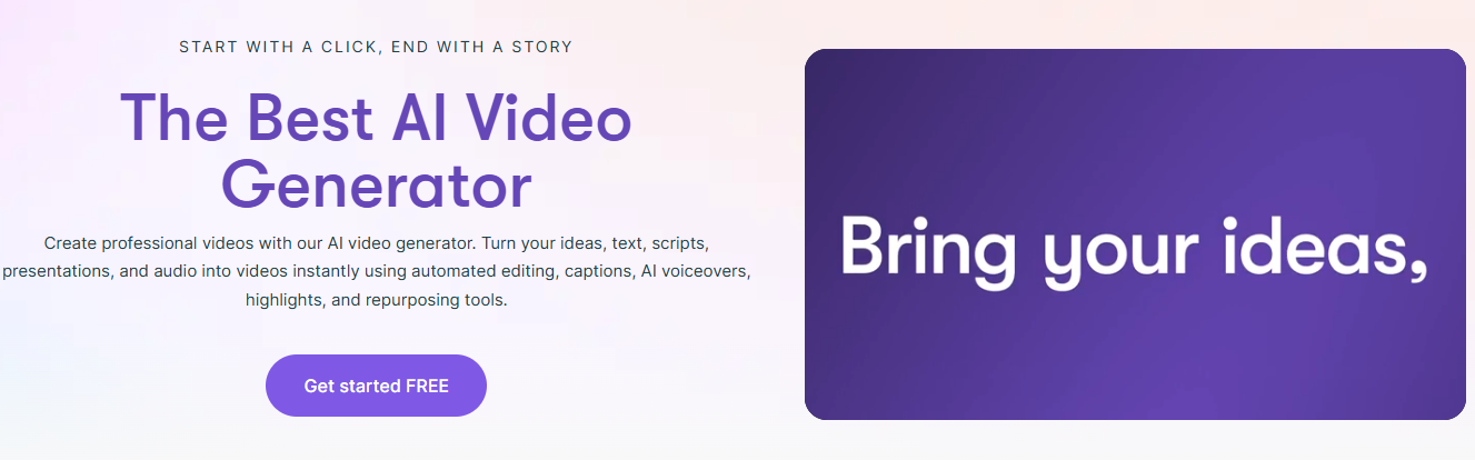 TABLAU DE BORD PICTORY