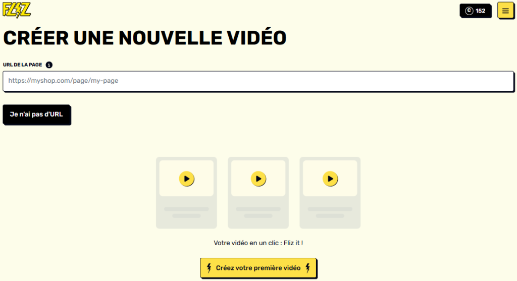 INTERFACE VIDEOS FLIZ