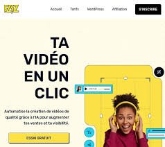 Outil FLIZ AI permettant de créer des vidéos marketing automatiquement en un clic pour augmenter les ventes et la visibilité